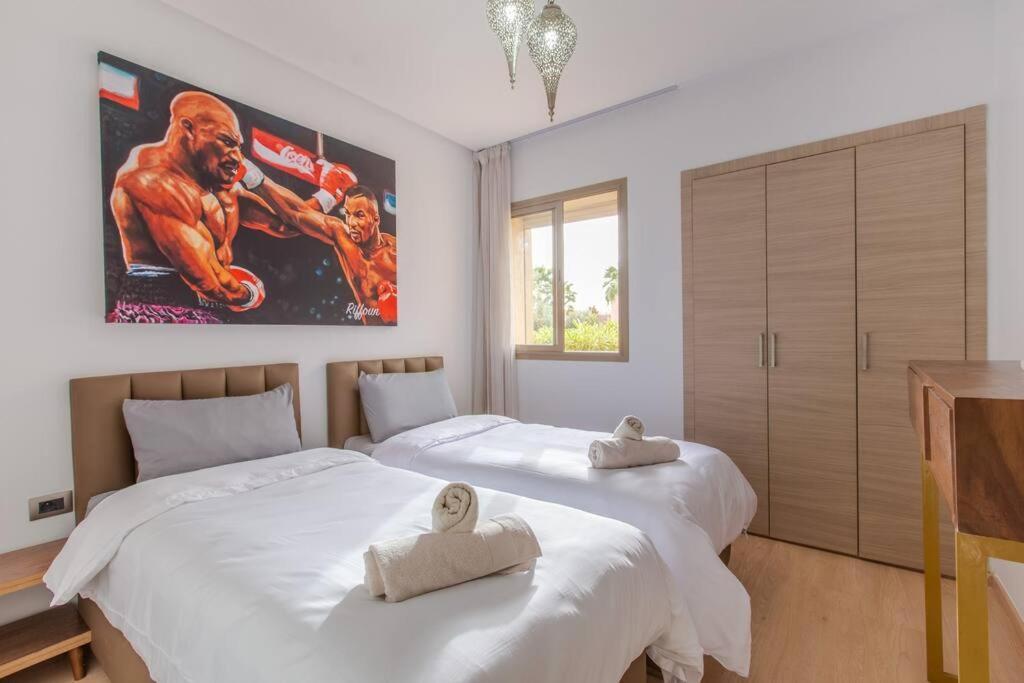 Residence Golfique Pj, Jardin, Piscine Marrákes Kültér fotó