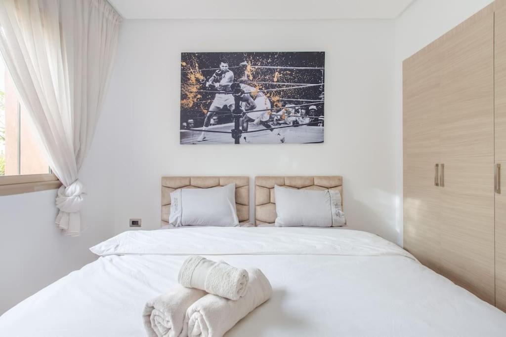 Residence Golfique Pj, Jardin, Piscine Marrákes Kültér fotó